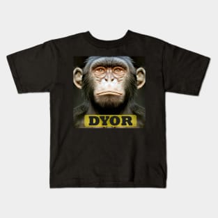 DYOR Protect the Apes Animal Rights Kids T-Shirt